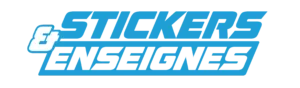 logo stickers enseignes